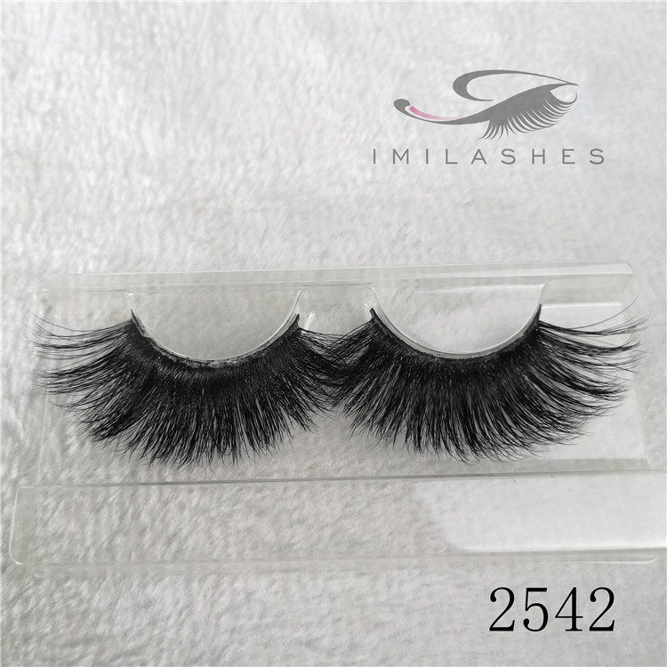 25mm 3d mink lashes long false eyelashes in bulk A-42